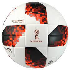 The telstar 18 features a brand new panel design and the latest in ball technology, ready to be used by the world's best players as they go for glory in the 2018 fifa world cup™. Balle Adidas World Cup Telstar 18 Top Replica Mechta Shop Take More De