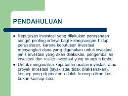 Analisis Keputusan Investasi Capital Budgeting Ppt Download