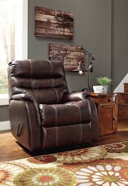 Ashley Furniture Signature Design Laflorn Chairside End Table Rectangular Medium Brown Details Can Be Found By Clicking On The Im Furniture Recliner Leather Recliner Chair