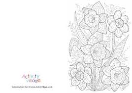 Free printable cards to color that will keep your kids busy and also brighten someone's day! Colouring Cards For Kids