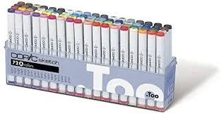 Copic Sketch Markers 72 Pieces Set A Amazon Sg Office School Supplies Amazon's choice for copic markers. copic sketch markers 72 pieces set a