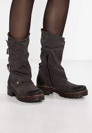 Musse Cloud Marvin Cowboy Bikerboot Grey Zalando De Boots Shoe Boots Biker Boots