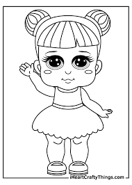 Previously we posted some crafts you can do and now i'm posting some printables you can use to have some fun. Dolls Coloring Pages Updated 2021
