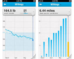 Chart Graph Data Visualization Example Withings Health Mate