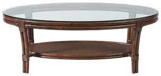 Coffee table of simplistic tropical design inspired by japanese decor. Stillwater Furniture Tropical Breeze 620429589 Tropical Oval Cocktail Table Baer S Furniture Cocktail Coffee Tables