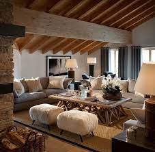 37 Awesome Beach Cabin Interiors Furniture Design Daily Home List Rustic Chic Living Room Chalet Chic Chic Living Room