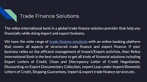 The term �trade finance� can be described simply as finance for working capital. Ppt Global Trade Finance Services Business Trade Financing Powerpoint Presentation Id 8200926