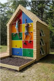 Consider building a diy climbing wall. 12 Amazing Rock Climbing Walls For Kids