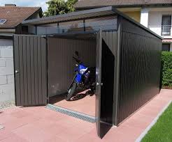 Modernes Metall Geratehaus Mit Pultdach Gartenhaus Modern Design Gartenhaus Pultdach
