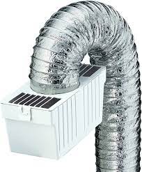 This lint buildup can fires because it blocks the flow of air and accumulates lint, which can be a combustible fuel source. Amazon Com Deflecto Dryer Lint Trap Kit Indoor Venting With Supurr Flex Flexible Metallic Duct Includes Clamps Ltf Home Improvement