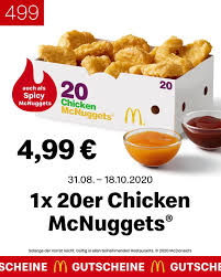 Jun 25, 2021 · chicken mcnuggets: Mcdonald S Timme 20 Chicken Mcnuggets Fur Nur 4 99 Euro Facebook
