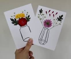 Now that you have your flowers prepped, it's time to create a beautiful greeting card for your special. Diy Pressed Flower Card 7 Steps With Pictures Instructables