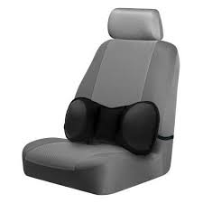 Portable Lumbar Seat Support With Strap Black Relieves The Stress On Your Back And Improve Your Posture This Back Support Is Ideal F Cushions Car Seats Lumbar