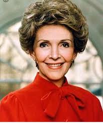 Nancy Reagan celebrates her 96th Birthday today!... 🎂🎂7-6: Nancy Reagan  was born today in 1921. She was the former First Lady of the U.S who was  married to President Ronald Reagan for