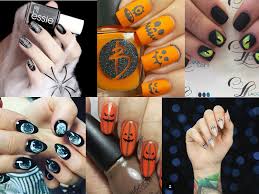 Paznokcie Na Halloween Halloweenowe Zdobienia Paznokci Wzorki Na