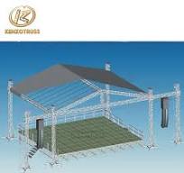 Best Selling Fast Build Stage Trusses, Aluminum Stage Truss System Spigot  Light Truss