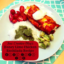 Honey Lime Chicken Enchilada Recipe Menu Card 10 Hello Creative Family
