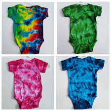 Tie Dye Infant Onesie Rompers Best Little Hippie Baby Gift Uncle John S Outfitters