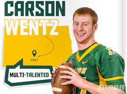 You're the man giovanni i appreciate and look up to you! Becoming Bison Carson Wentz