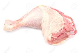 Cuisse De Poulet Cru Isole Sur Blanc Banque D Images Et Photos Libres De Droits Image 23127344