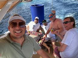 Partying with the boys