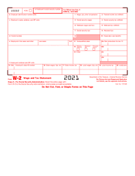 The importing process is simple, but companies like turbotax and h&r block will guide you through any queries you may have and manage the process for you. Fillable Online 2021 Form W 2 Wage And Tax Statement Fax Email Print Pdffiller