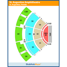 St Augustine Amphitheater Seating Chart Seating Chart St