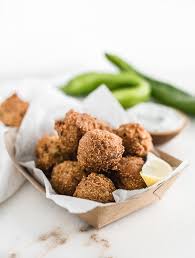 All day long i've craved hush puppies. Hatch Chile Hush Puppies Lively Table