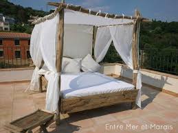 lit de jardin bois flotte 3 lit de jardin lit en palette lit palette bois