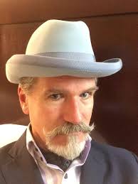 It's not every day you come across a powder blue homburg in your size.  Biltmore Imperial. #madhatter
