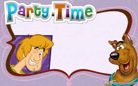 There was a barkery station where kiddo's could decorate their own dog bones, homemade puppy masks, doggie treats, and an adopt a puppy station. Scooby Doo Birthday Invitation Blank Templates Invitation World