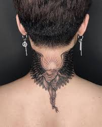 The body parts of him that he likes and feels proud of are the nape of the neck and the bones. Liza Hasanova On Twitter Another Gdragon Fanboy With His Neck Tattoo Cr Eratattoo