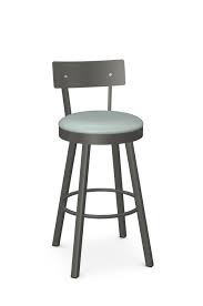 Expert craftmanship · superior customer service · inspired living Amisco Lauren Swivel Counter Stool 40593 W Seat Cushion Ships Free