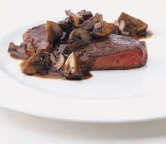 Blade Steaks With Mushrooms Recipe | Epicurious