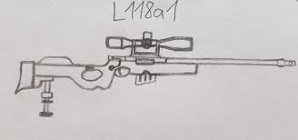 My Old Drawing Of A Sniper Rifle Anime And Manga Artwork Quora Draw a m24 sniper rifle. my old drawing of a sniper rifle