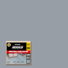 Blacks (2) blues (2) browns (3) Rust Oleum Rocksolid 360 Oz Gray Polycuramine Industrial Floor Coating 322759 The Home Depot