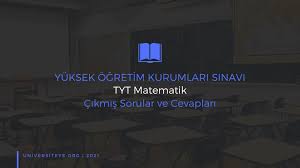 2021 ösym çıkmış sorular tyt, yks, dgs, kpss ve ales sınavı sorularından oluşuyor. Tyt Matematik Cikmis Sorular Ve Cevaplari Pdf Son 11 Yil Universiteye Sinav Platformu