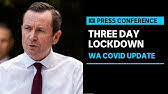 Parts of western australia have been plunged into lockdown with people only allowed to leave homes for. U7zbjzarmlr Ym