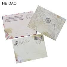 New Vintage Paper Envelopes Style Ancient Gift Letter Pad Pack Office School Supply Mini Envelop Paper Card Envelopes Paper Envelopes Mini Kraft Gift Envelope
