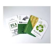 100% Eco-friendly Bio ECO-Friendly PLA Polylactic Acid Card PLA Material  Smart Card