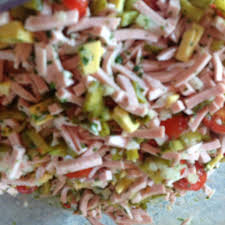 Superleckerer Wurstsalat Rezept Wurstsalat Wurstsalat Rezept Vorspeisen Salat