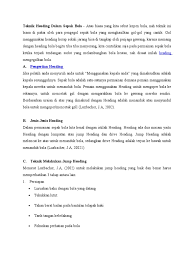 Memainkan bola yang datangnya rendah dan kencang atau keras. Teknik Heading Dalam Sepak Bola