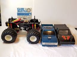 Vintage Tamiya Clod Buster Monster Rc Truck Clodzilla 1 10 Pick Up 4x4x4 Lights Tamiya Radio Controlled Cars Cars For Sale