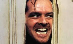 Dunno if its spelled right or not but i don't care. Here S Johnny The Shining Scene Is Scariest In Movie History Claims Study Horror Films The Guardian