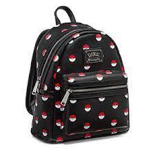 Pokemon Poke Ball Black Mini Backpack Cute Mini Backpacks Mini Backpack Backpacks