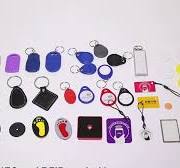 13.56Mhz 7 Byte PVC RFID NFC Key Fob Keychain With Engraved Serial Number  and Logo