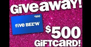 You can purchase egift cards (electronic) gift cards to your friends & family! Five Below Gift Card Giveaway Julie S Freebies
