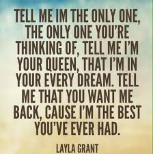 Tell Me Im The Only One The Only One You Re Thinking Of Tell Me I M Your Queen That I M In Your Every Dream Tell Me Th Nashville Quotes Quotes Nashville Cast