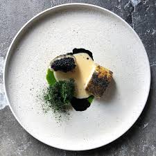Taken A Few Weeks Ago Now Before Leaving The Anchor Monkfish Seaweed Butter Kombu Smoked Herring Roe Kale Food Foodpo Food Monkfish Recipes Amazing Food