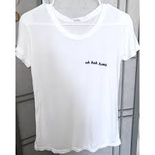 Uh huh honey is a collection of kanye's tweets paired with illustrations from red gaskell who took west's book tweet and made it into a reality literally overnight. Brandy Melville Tops Uh Huh Honey Kanye West Song Quote White T Shirt Poshmark